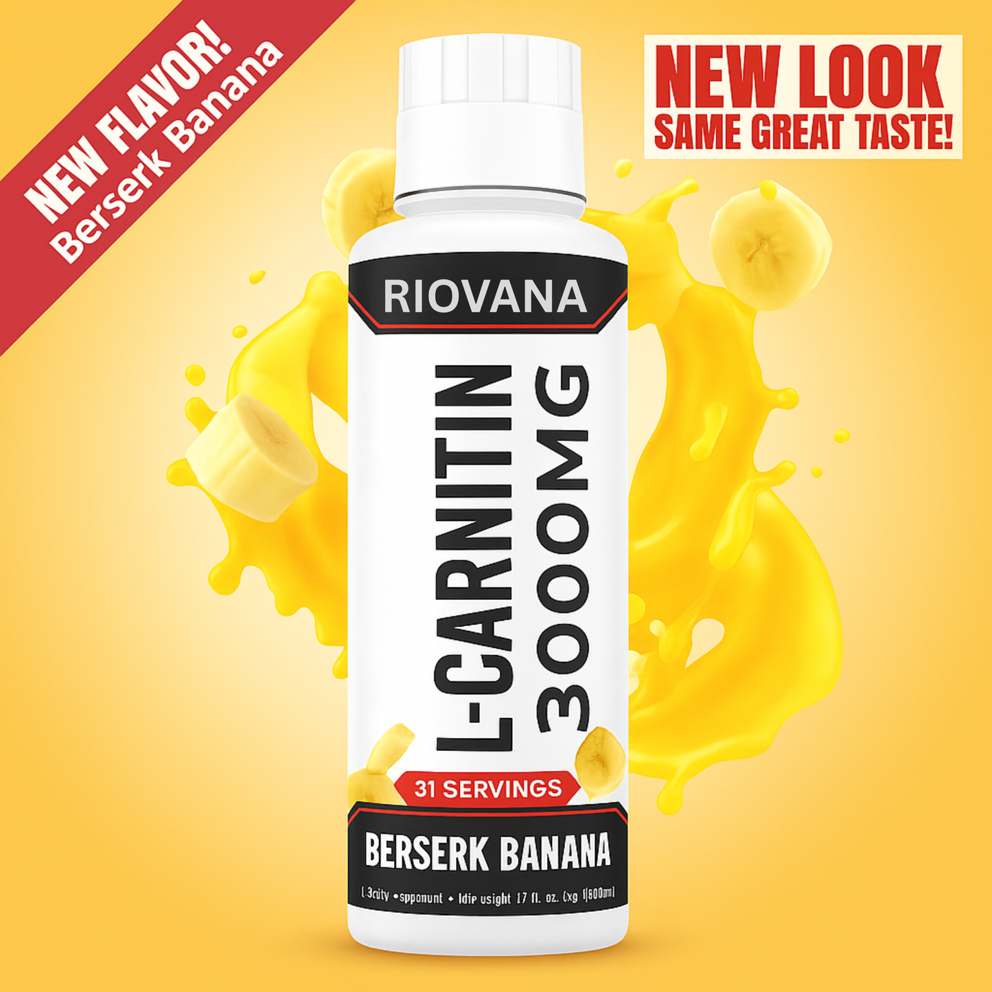 Riovana™ Liquid L-Carnitine 3000 MG